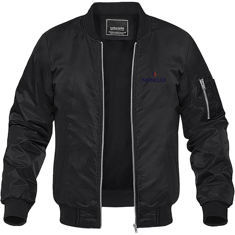 Men's Moncler Logo Lightweight Bomber Jacket
