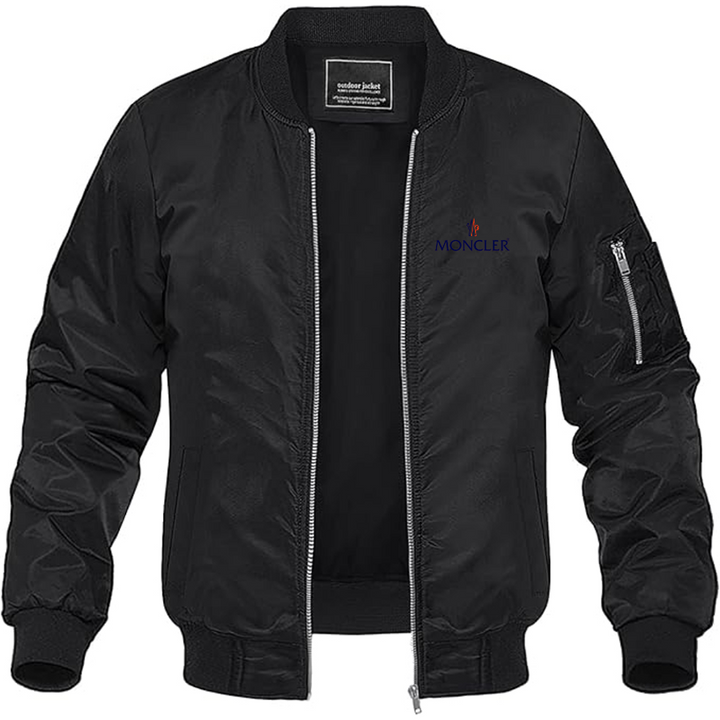 Men's Moncler Logo Lightweight Bomber Jacket