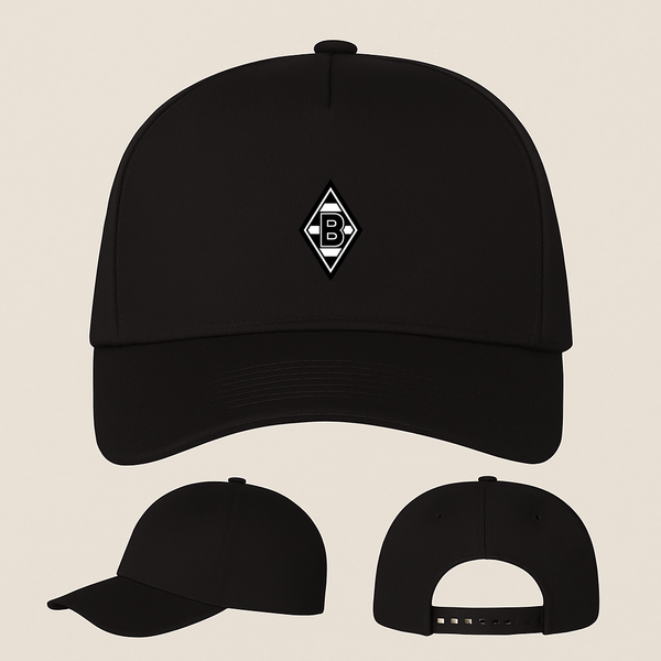 Borussia Monchengladbach FC Five Panel Twill Snapback Cap