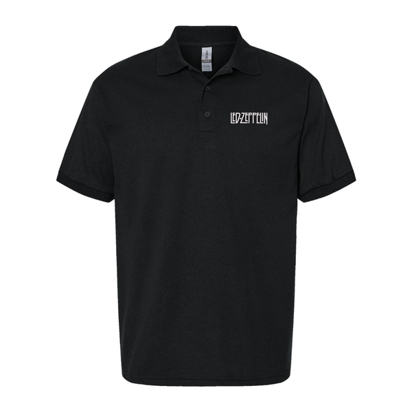 Men's Led Zeppelin Logo Dry Blend Polo