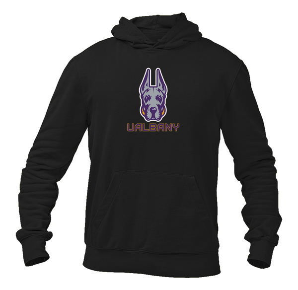 Men's Albany Great Danes Softstyle Midweight Hooded Sweatshirt