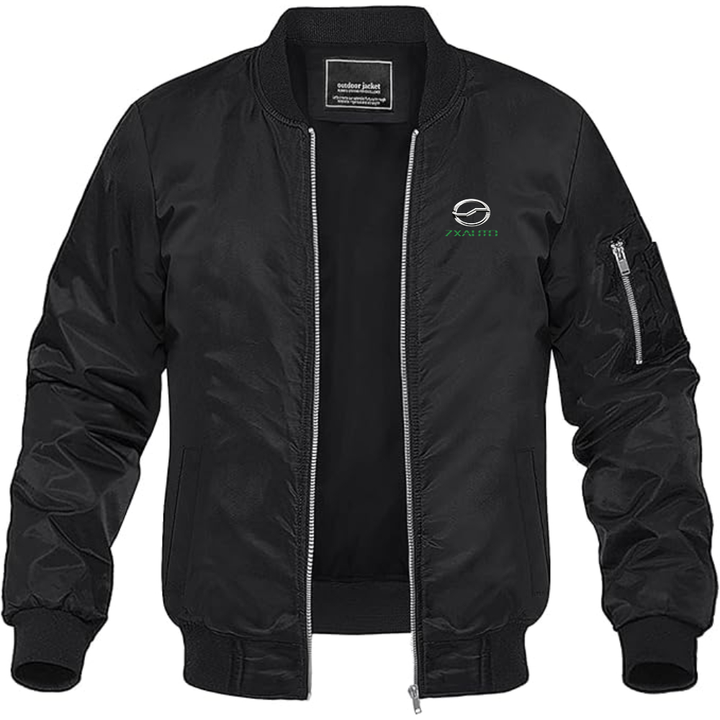 Men's ZX Logo Lightweight Bomber Jacket