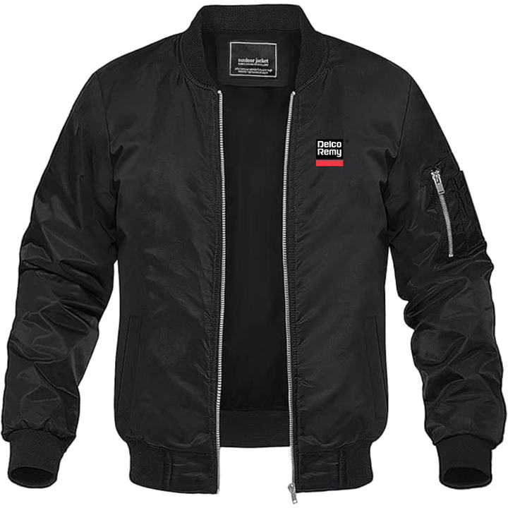 Men's Delco Remy Logo Lightweight Bomber Jacket