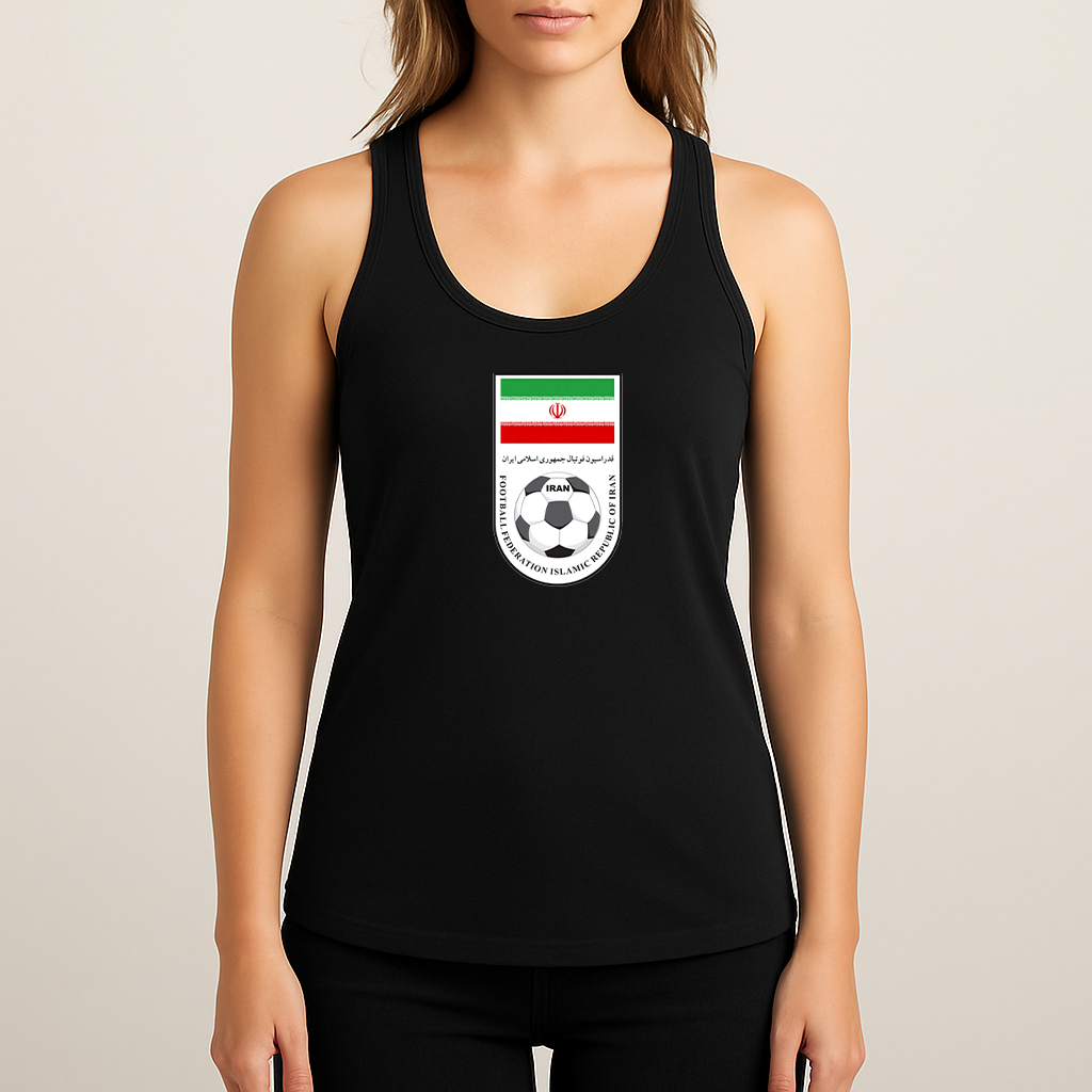 Women's Iran National Soccer Team Racerback Tank Top