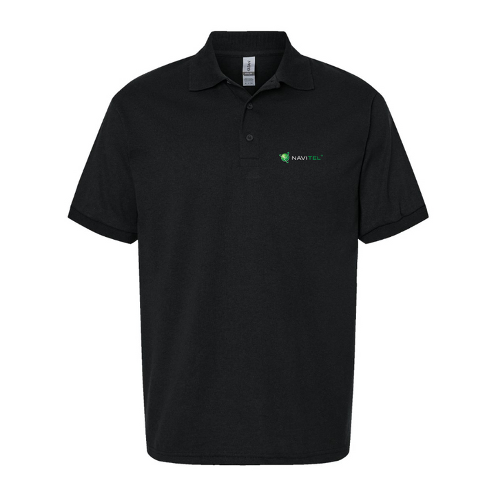 Men's Navitel Logo Dry Blend Polo - Black