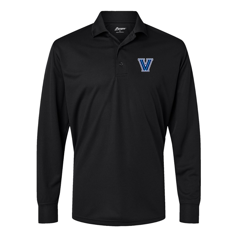 Men's  Villanova Wildcats Paragon Prescott Long Sleeve Polo