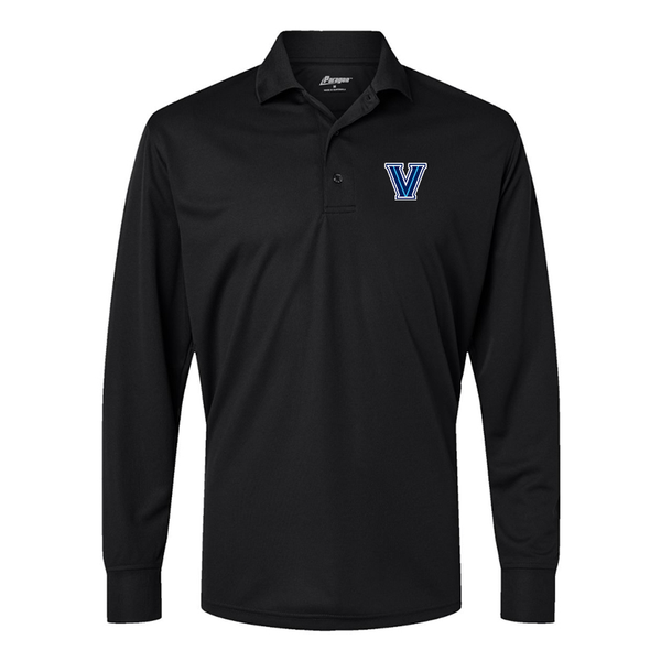 Men's  Villanova Wildcats Paragon Prescott Long Sleeve Polo