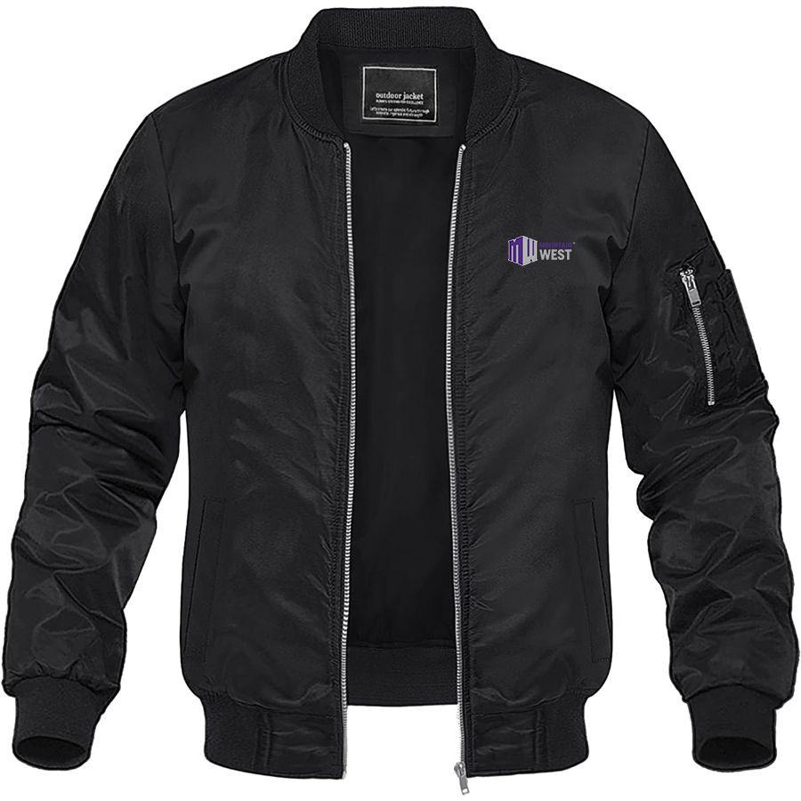 Men's Mountain West Conference Logo Lightweight Bomber Jacket