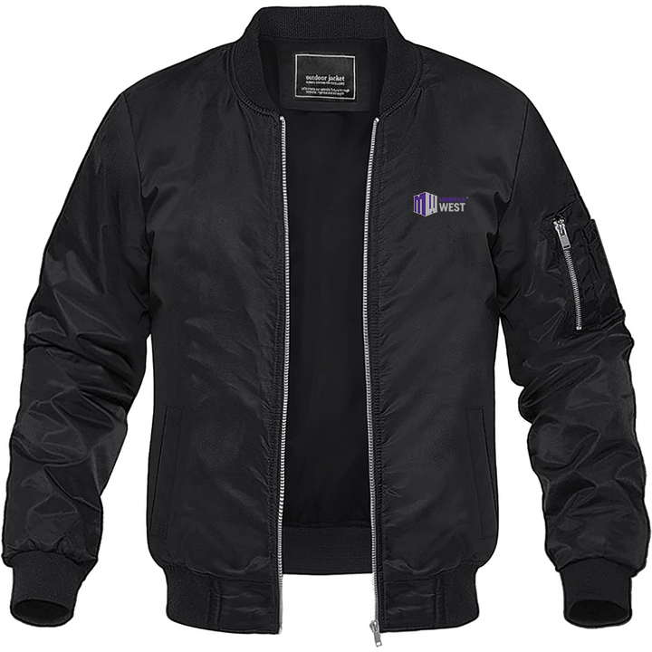 Men's Mountain West Conference Logo Lightweight Bomber Jacket