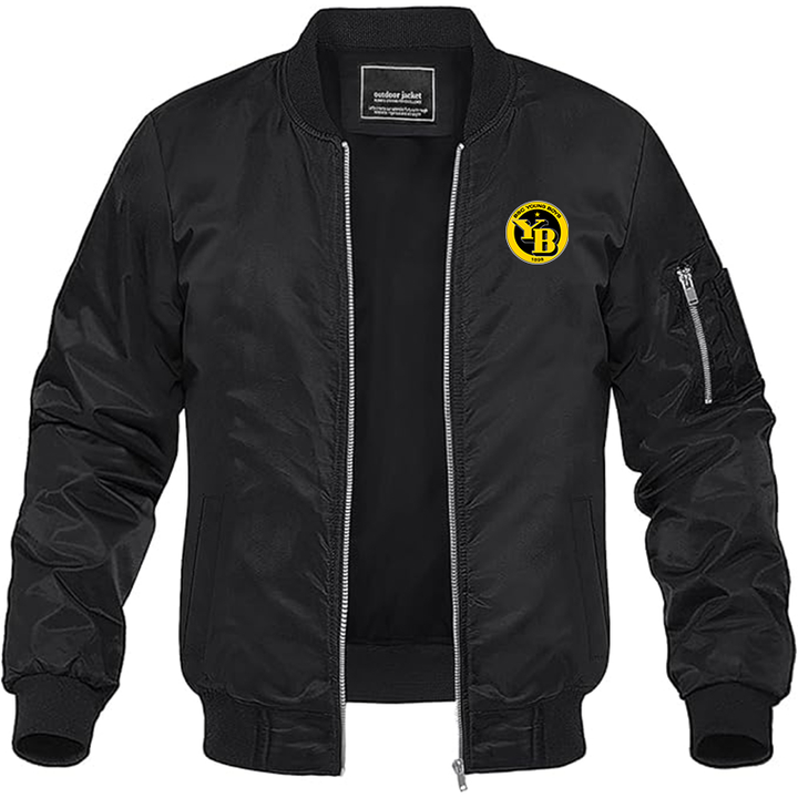 Men's Young Boys Soccer Lightweight Bomber Jacket