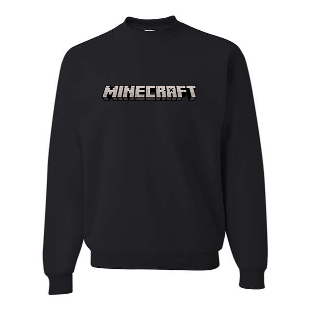 Men's Minecraft Game Crewneck Sweatshirt