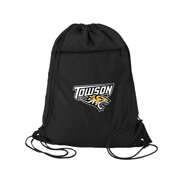 Towson Tigers Q-Tees - Polyester Cinchpack