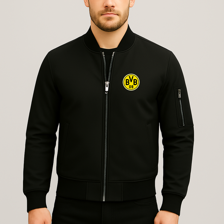 Men's Borussia Dortmund BVB FC Lightweight Bomber Jacket