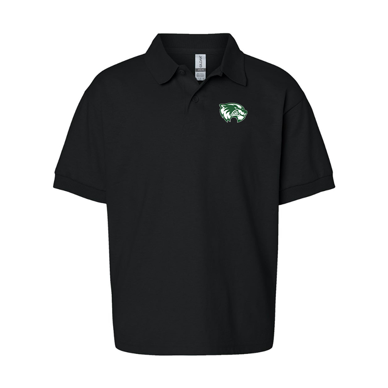 Youth Utah Valley Wolverines Gildan Dry Blend Jersey Polo