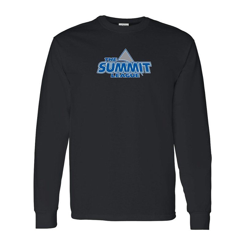 Men's The Summit League Gildan Heavy Cotton Long Sleeve T-Shirt