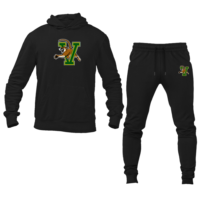 Men's Vermont Catamounts Hoodie Joggers Set