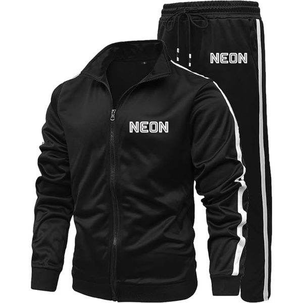 Men's Neon Logo Dri-Fit TrackSuit