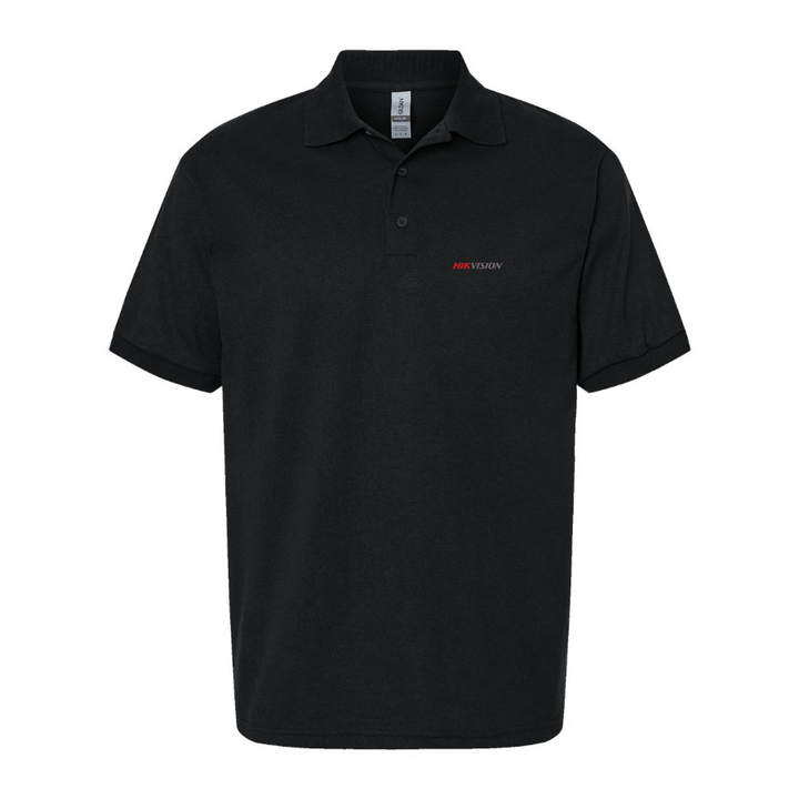 Men's Hikvision Logo Dry Blend Polo - Black