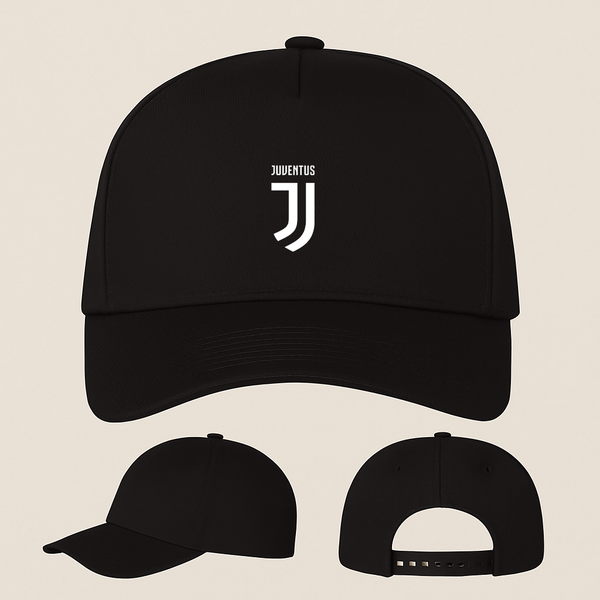 Juventus Soccer Five Panel Twill Snapback Cap