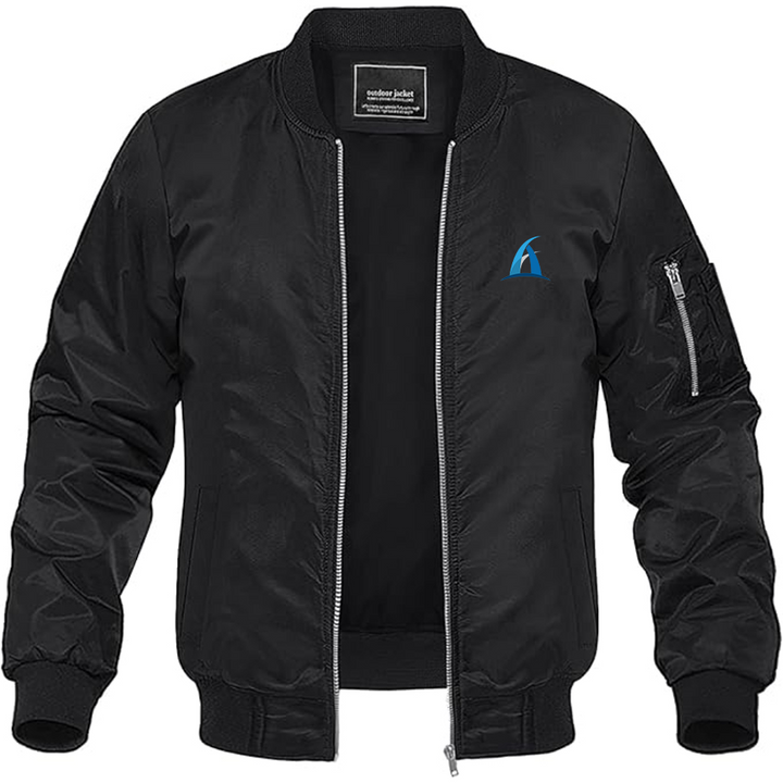 Men's Aspark Logo Lightweight Bomber Jacket