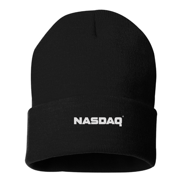 Nasdaq Logo  Beanie Hat