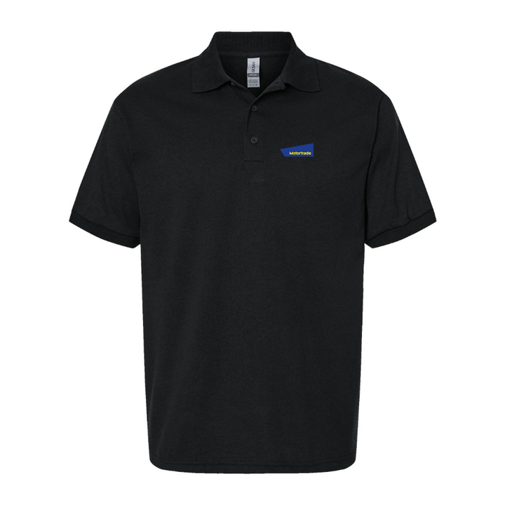 Men's Motortrade Logo Dry Blend Polo - Black
