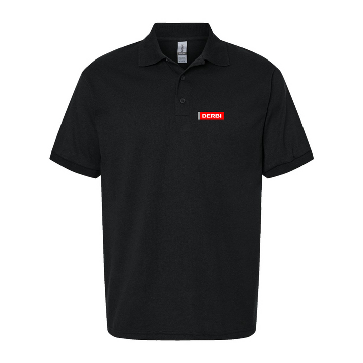 Men's Derbi Logo Dry Blend Polo - Black