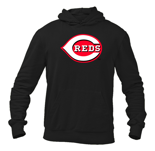 Men's Cincinnati Reds Logo Pullover Hoodie
