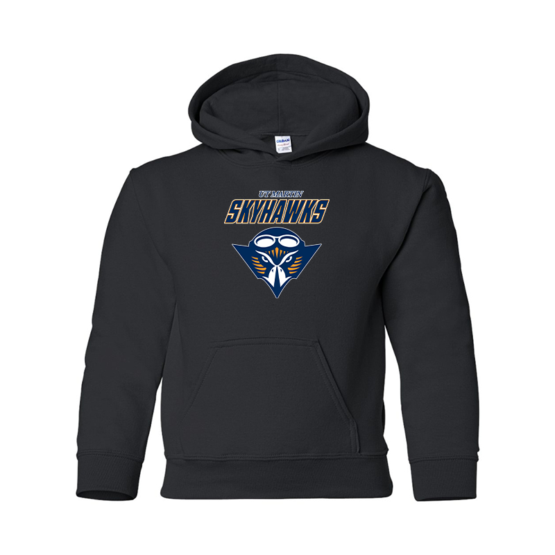 Youth Tennessee Martin Skyhawks Gildan Heavy Blend  Hooded Sweatshirt