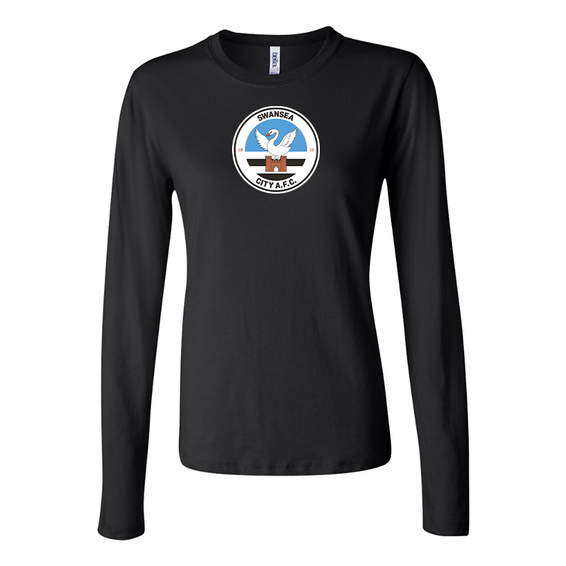 Women’s Swansea City Soccer Long Sleeve T-Shirt