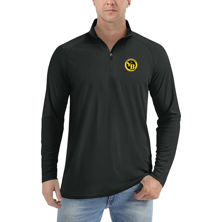 Men's  Wisconsin Green Bay Phoenix  Lightweight Quarter-Zip Athletic Shirt Long Sleeve Performance