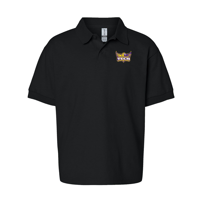 Youth Tennessee Tech Golden Eagles Gildan Dry Blend Jersey Polo