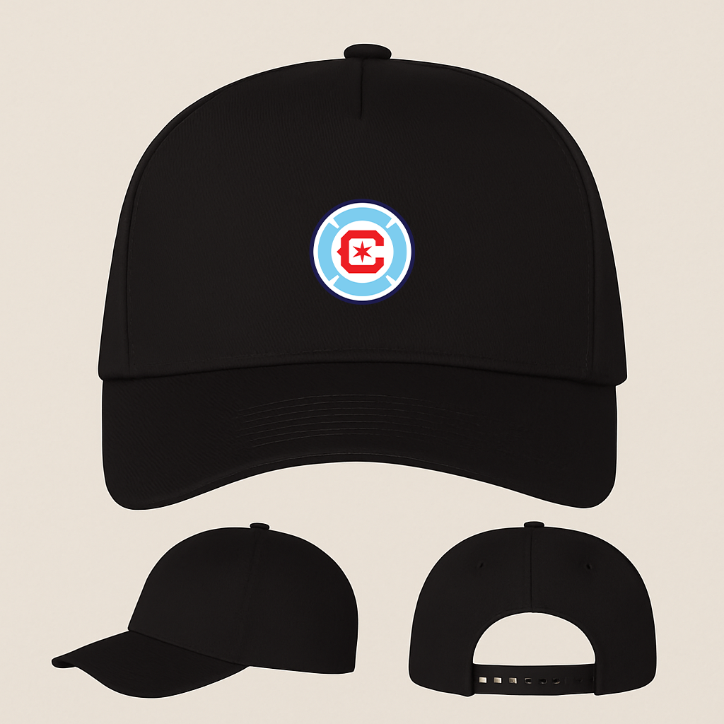 Chicago Fire Soccer Five Panel Twill Snapback Cap