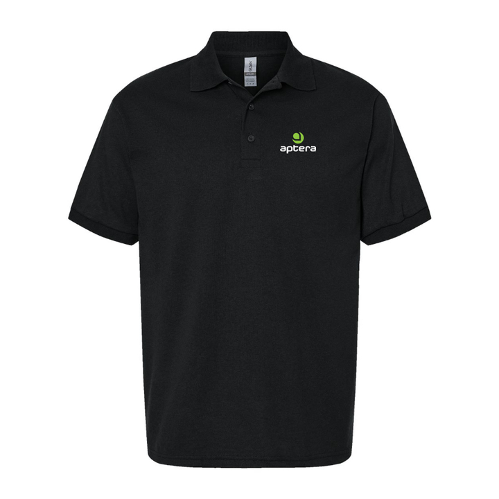 Men's Aptera Motors Logo Dry Blend Polo - Black