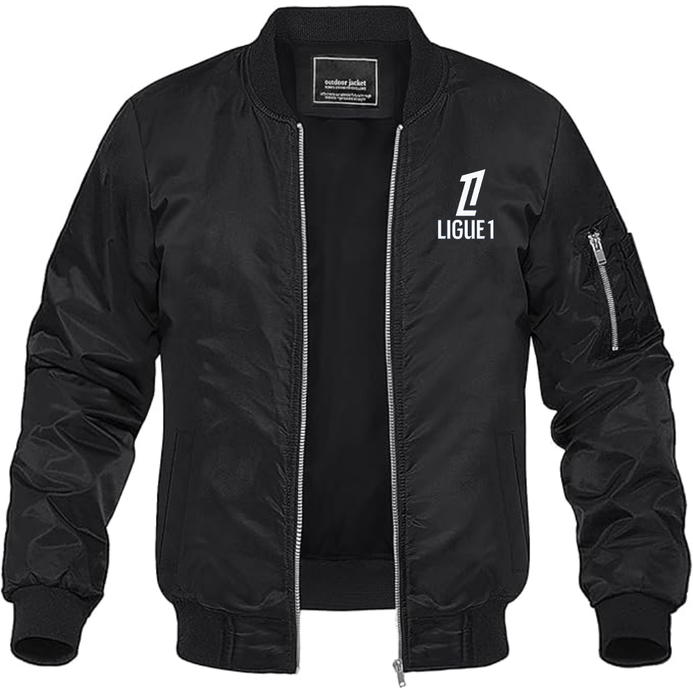 Men's Ligue 1 Logo Lightweight Bomber Jacket