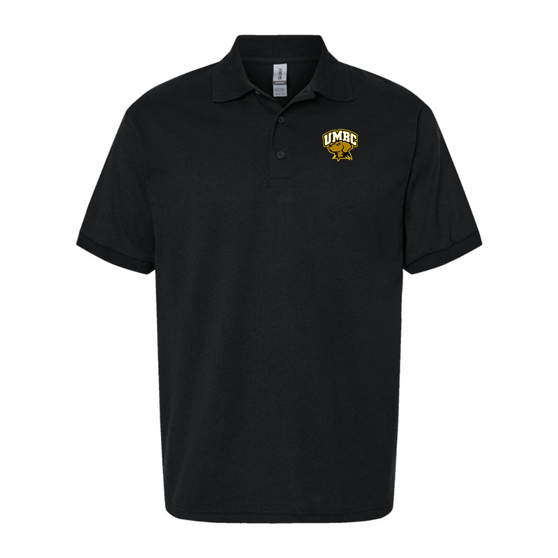 Men's  UMBC Retrievers Gildan Dry Blend Jersey Polo