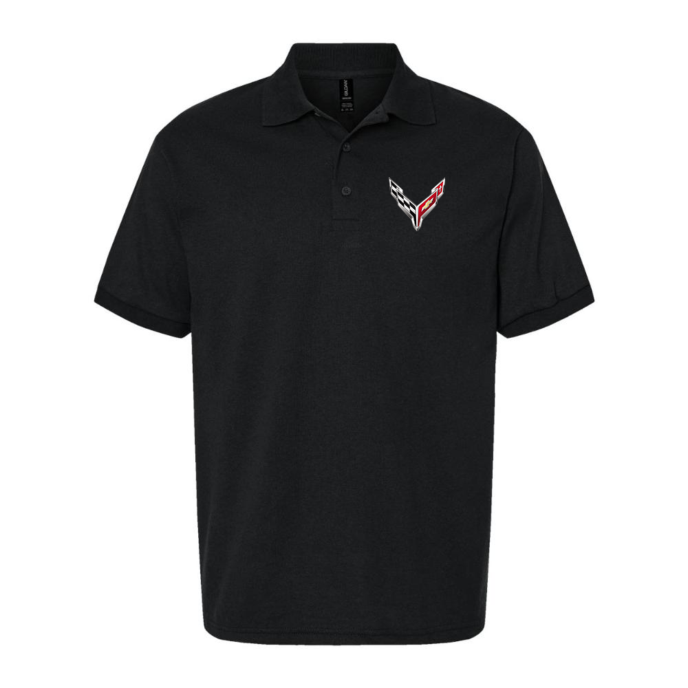 Men's Chevrolet Corvette Dry Blend Polo