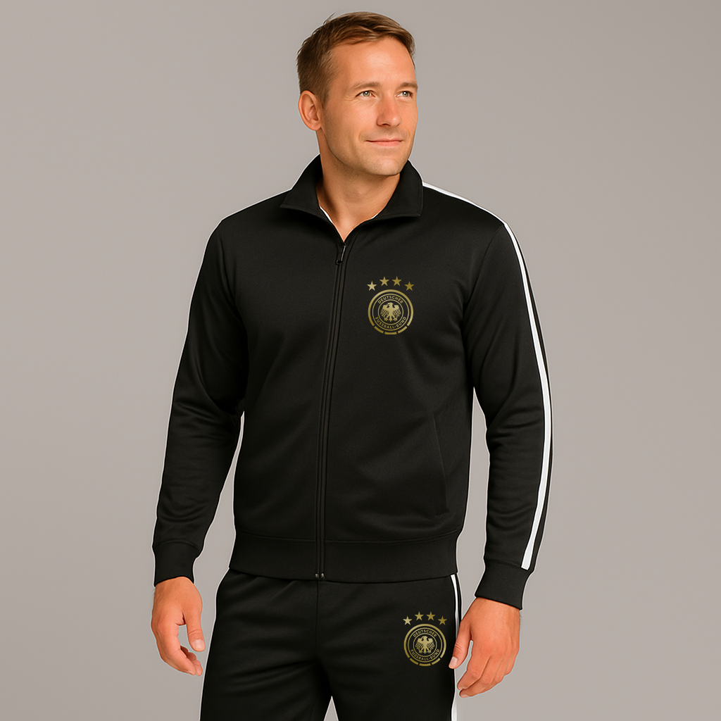 Men's Germany Soccer Logo Dri-Fit TrackSuit