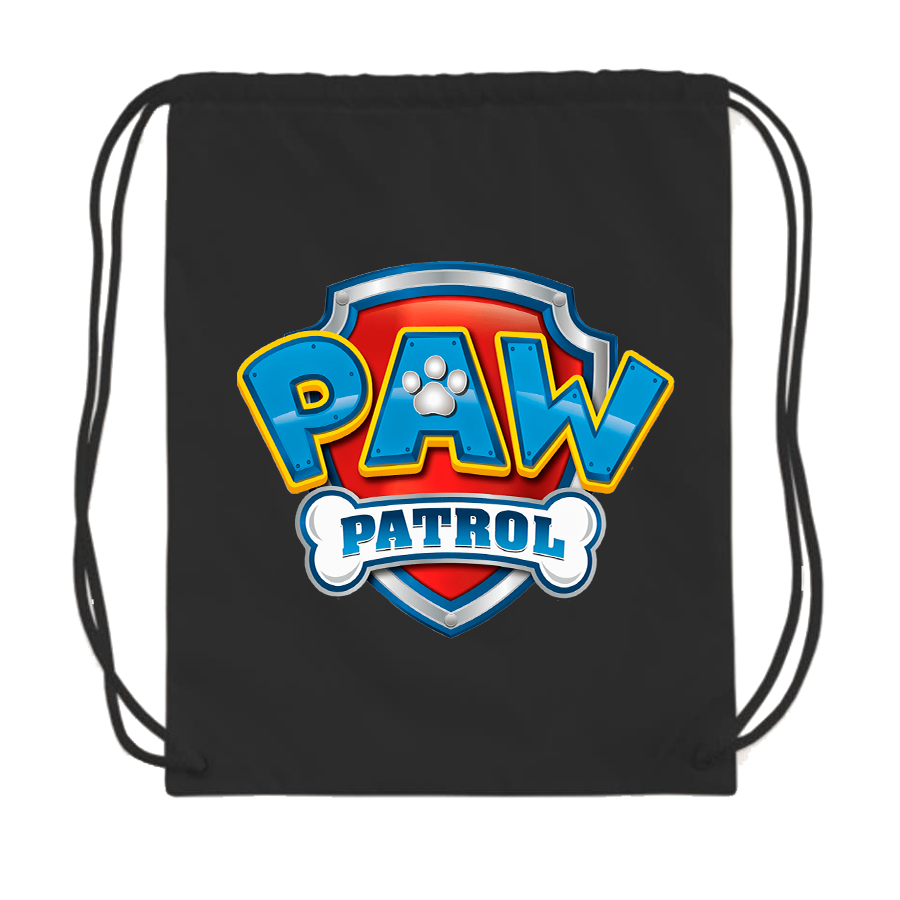 Paw Patrol Cartoon Drawstring Bag