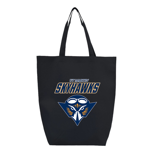Tennessee Martin Skyhawks Q-Tees Non-Woven Gusset Bottom Tote