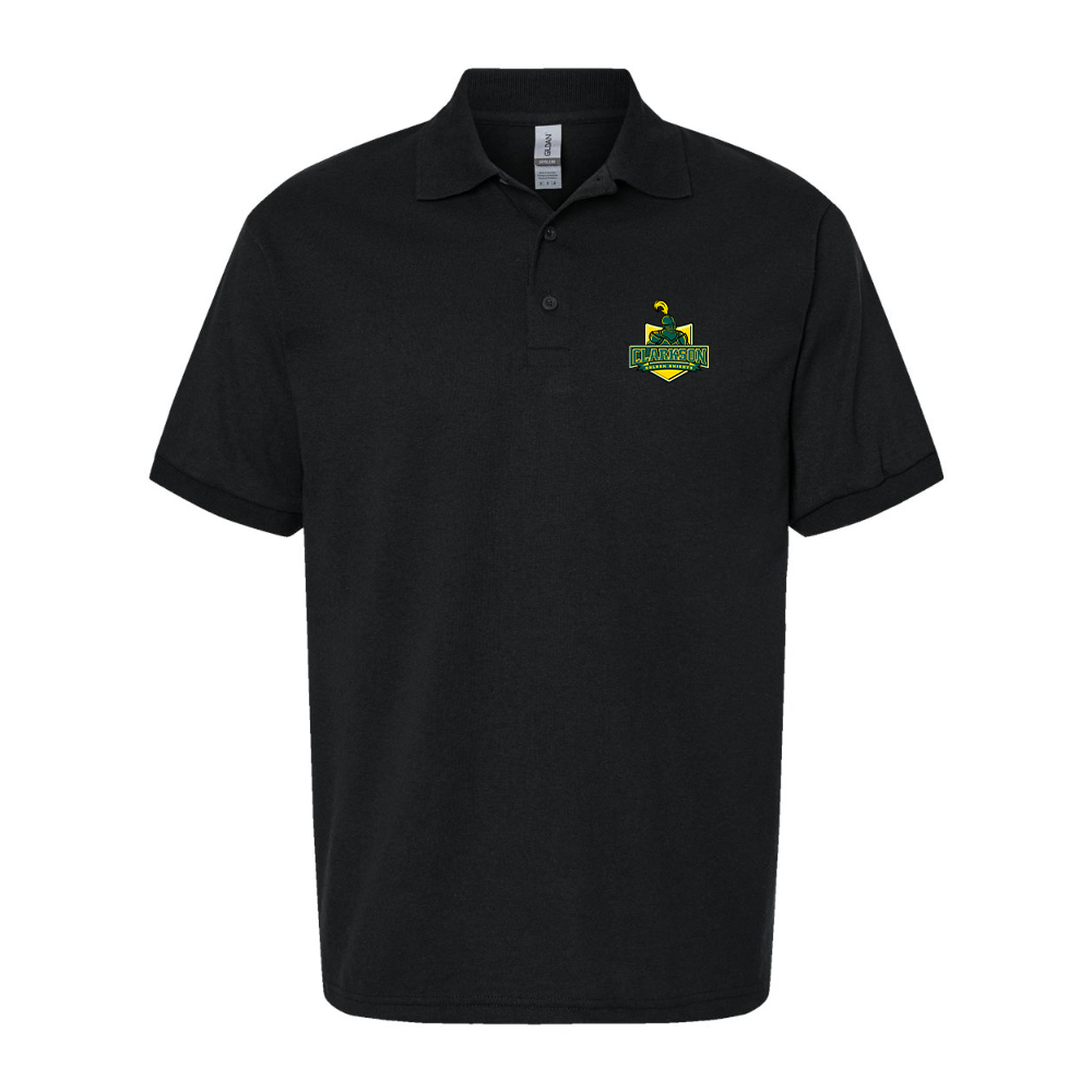 Men's Clarkson Golden Knights Dry Blend Jersey Polo - Black