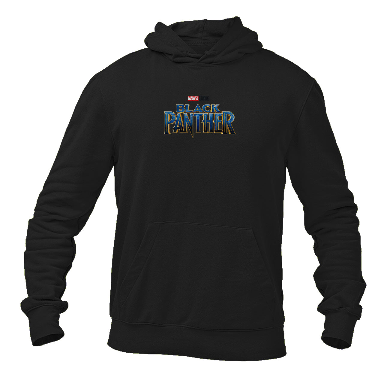 Men's Black Panther Superhero Marvel Studios Pullover Hoodie