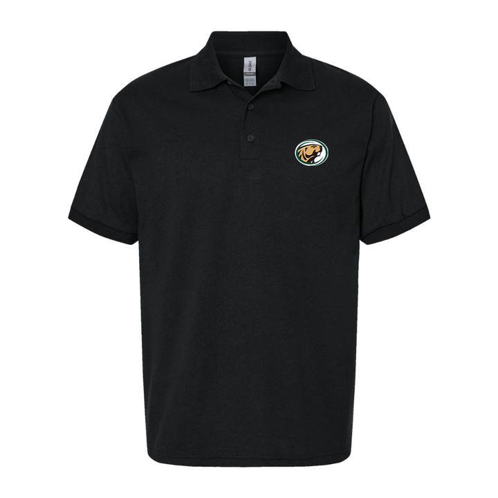 Men's Bemidji State Beavers Dry Blend Jersey Polo - Black