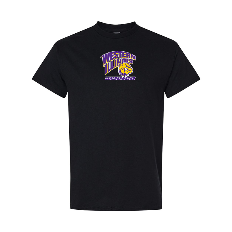 Men's Western Illinois Leathernecks Gildan Heavy Cotton T-Shirt