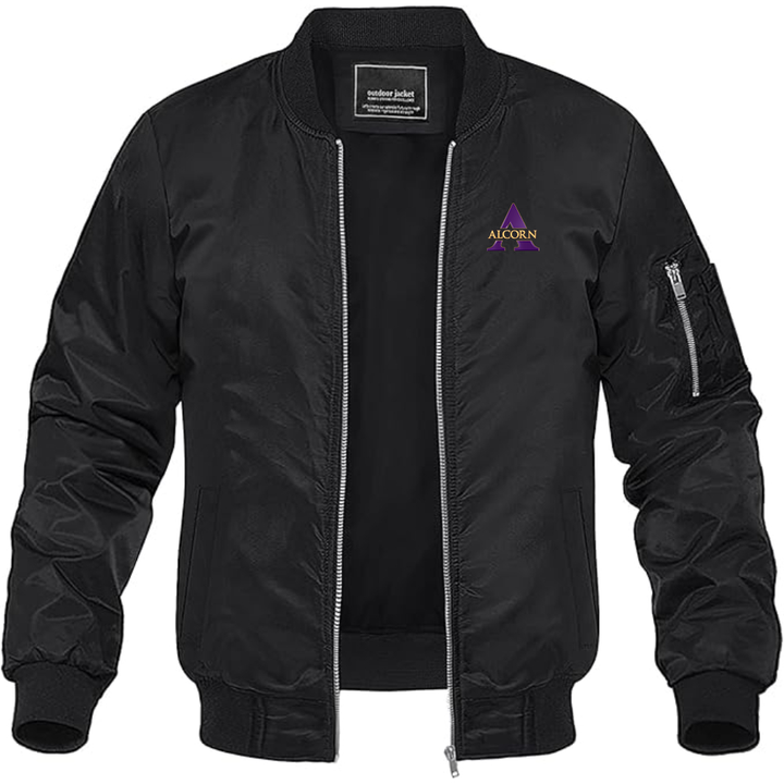 Men's Alcorn State Braves Lightweight Bomber Jacket