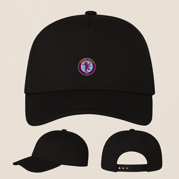 Aston Villa FC Five Panel Twill Snapback Cap