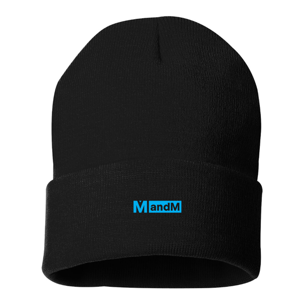 MandM Logo Beanie Hat