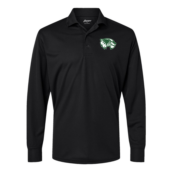 Men's Utah Valley Wolverines Paragon Prescott Long Sleeve Polo
