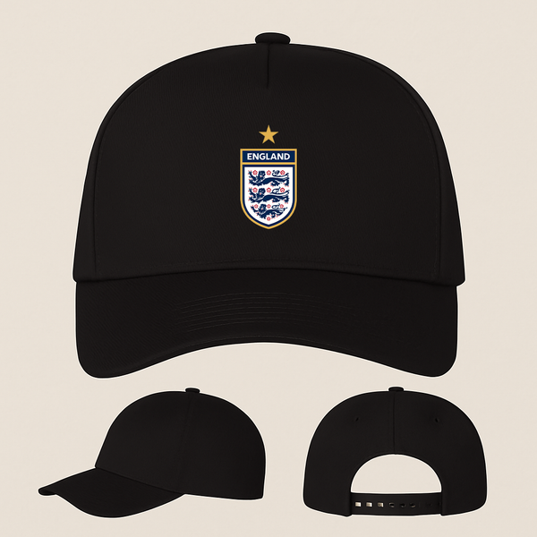 England National Soccer Team Five Panel Twill Snapback Cap