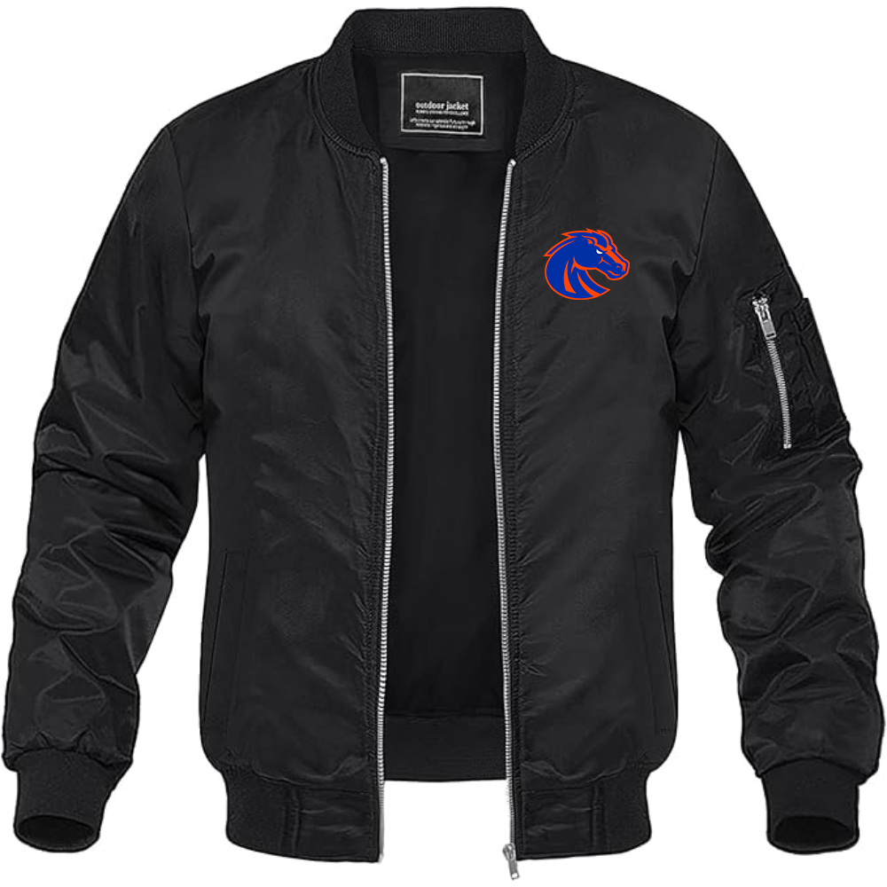 Men's Boise State Broncos Lightweight Bomber Jacket